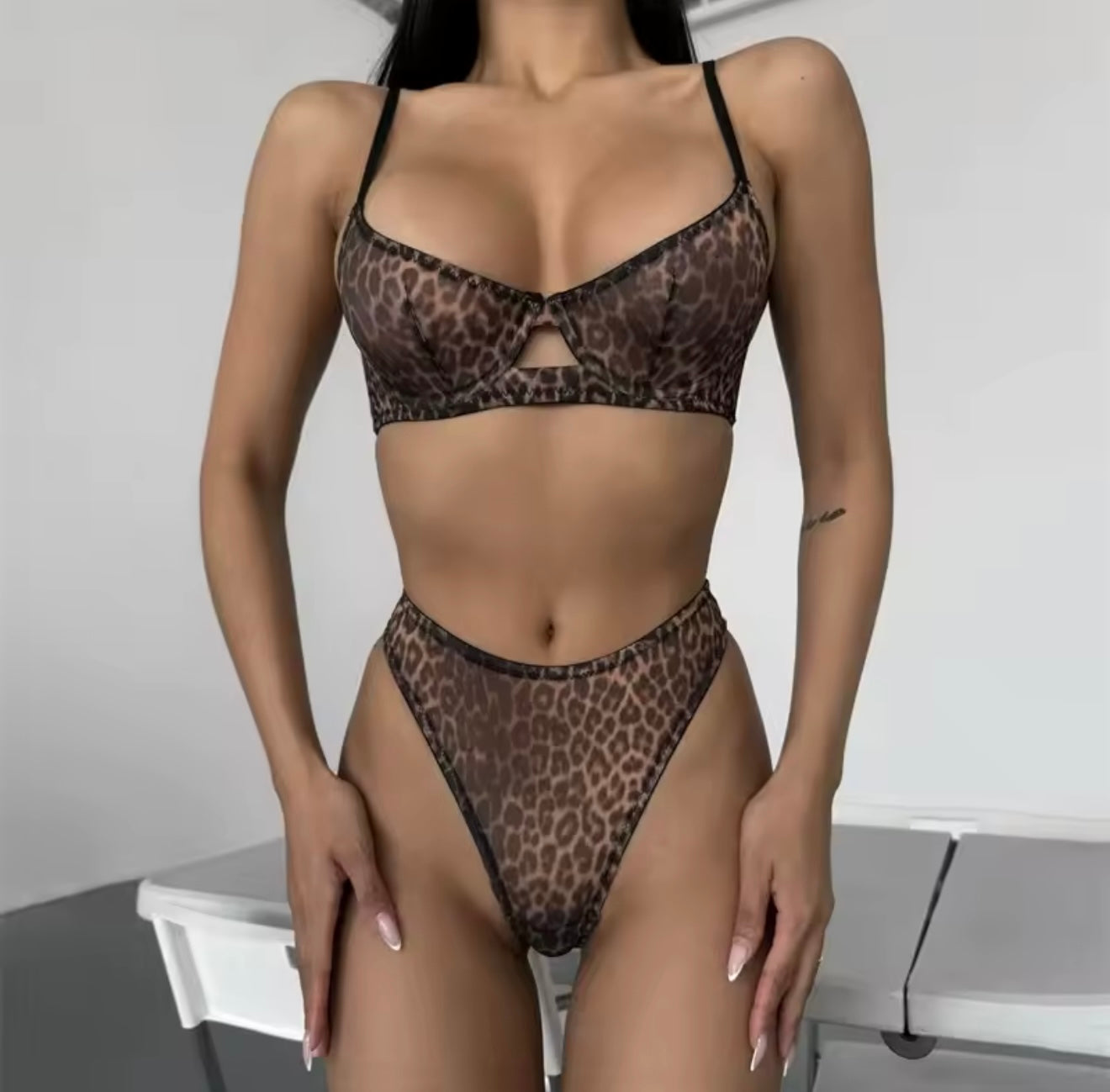 Leopard Set – Zmysłowa bielizna, która rozpala zmysły