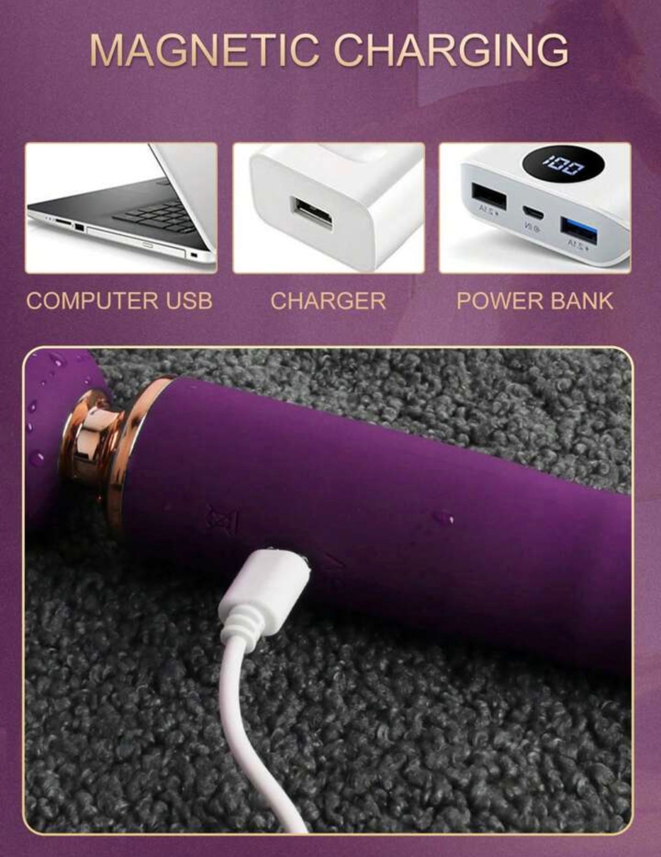 wibrator wielofunkcyjny Euphoria Massager dwustronny