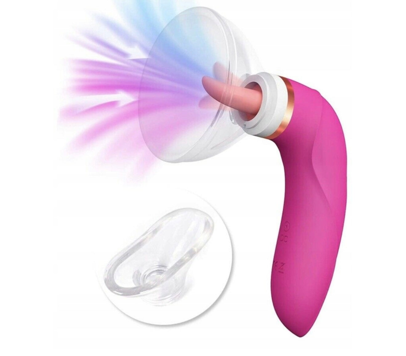 Wibrator z Przyssawką Imitujący Język – Niezwykle Realistyczna Stymulacja