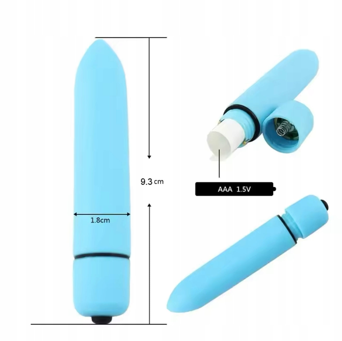 Kompaktowy mini wibrator – dyskretny, ale potężny! 10 trybów, do torebki