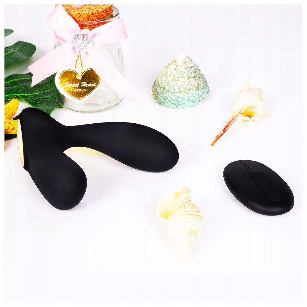 Korek analny ABS Svakom masażer prostaty + pilot MOC WIBRACJI