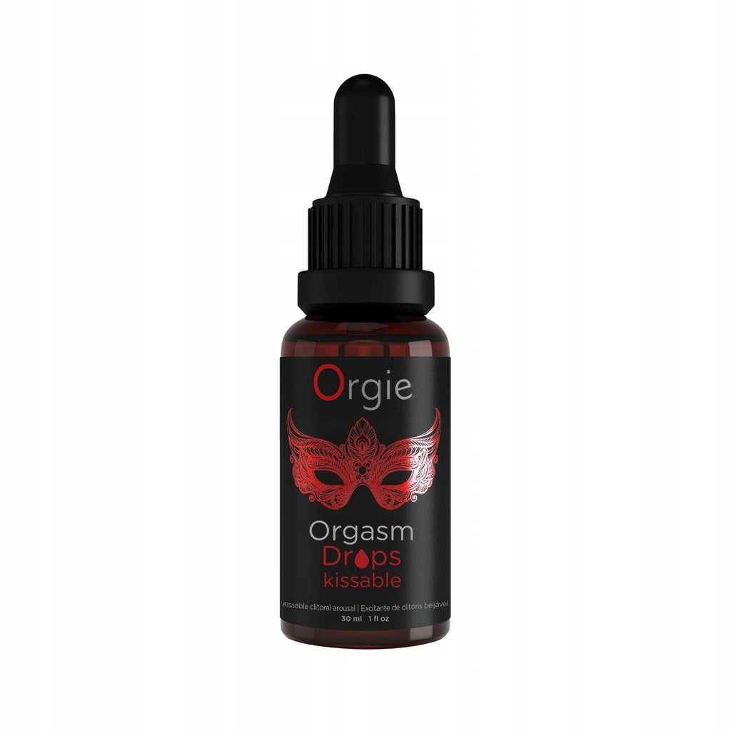 Krople stymulujące Orgie Orgasm Drops Kissable 30 ml