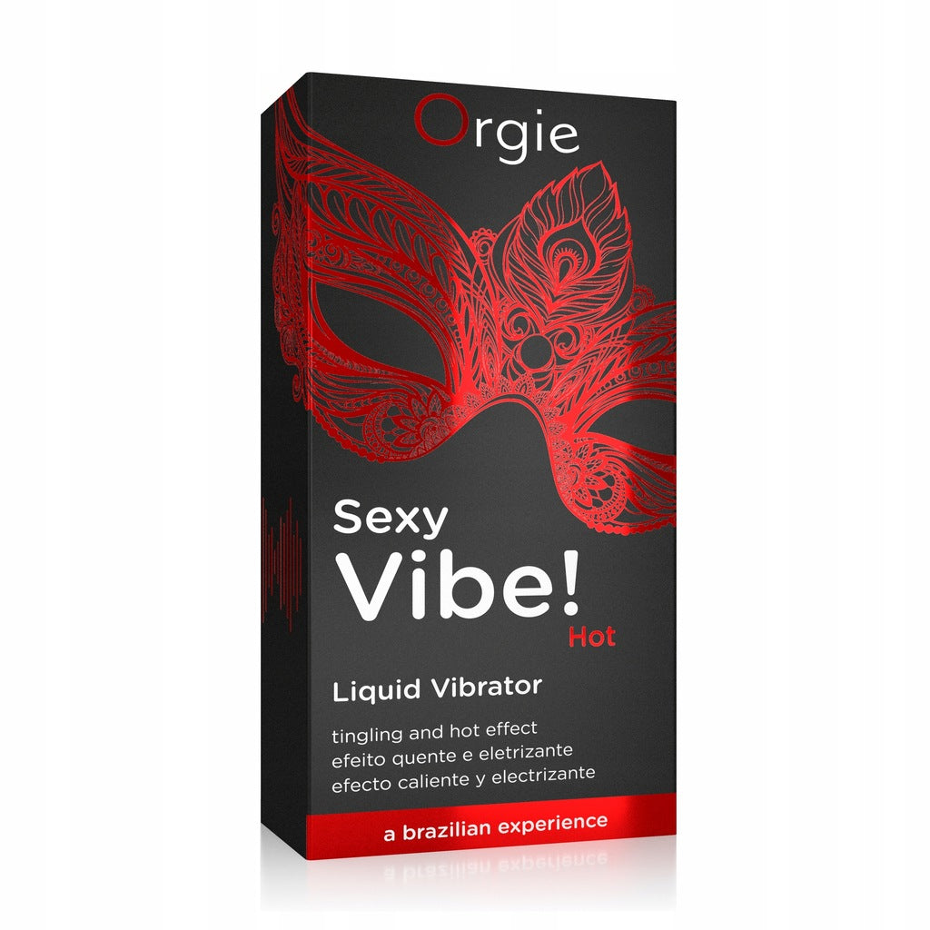 Orgie Sexy Vibe! Liquid Vibrator Hot rozgrzewający żel stymulujący 15ml