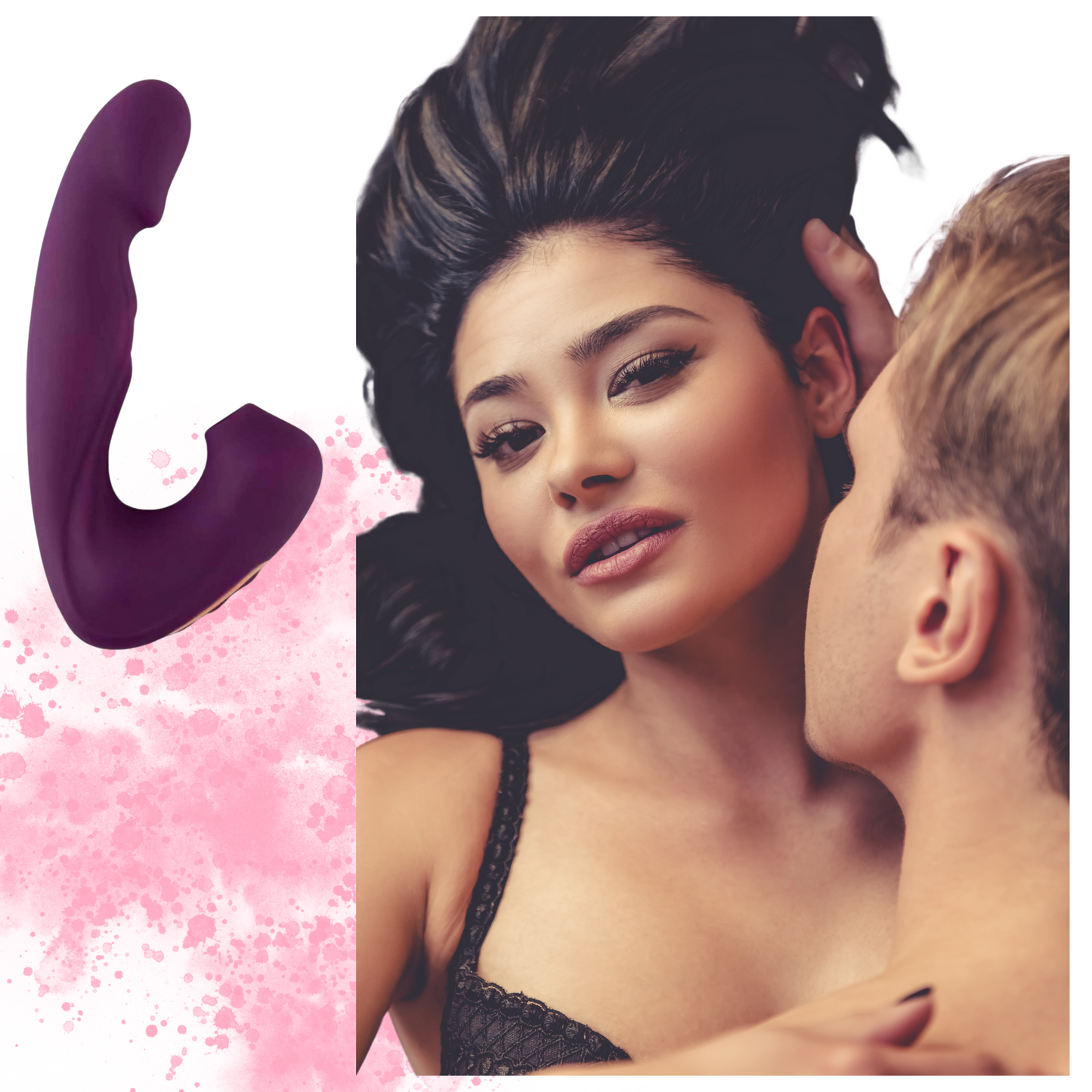 wibrator Elysian Bliss dwustronny MOCNE wibracje 2 punkty