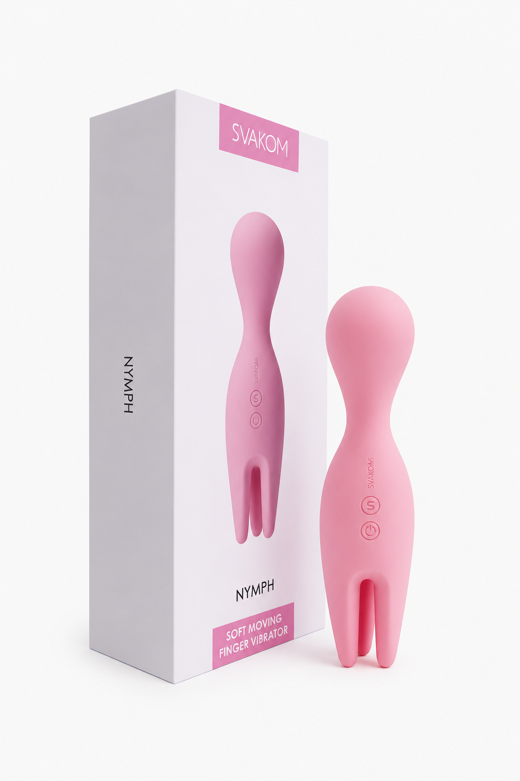 Svakom Nymph Masażer Punktu G i Łechtaczki Ruchome Końcówki USB Silikon
