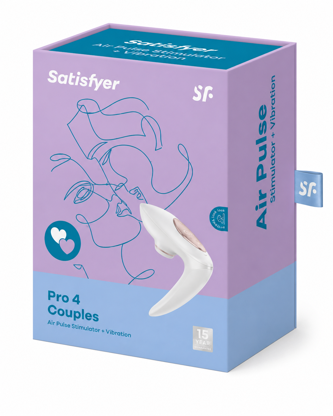 Satisfyer Pro 4 Couples – Wibrator dla Par z Falami Pulsacyjnymi i Wibracjami