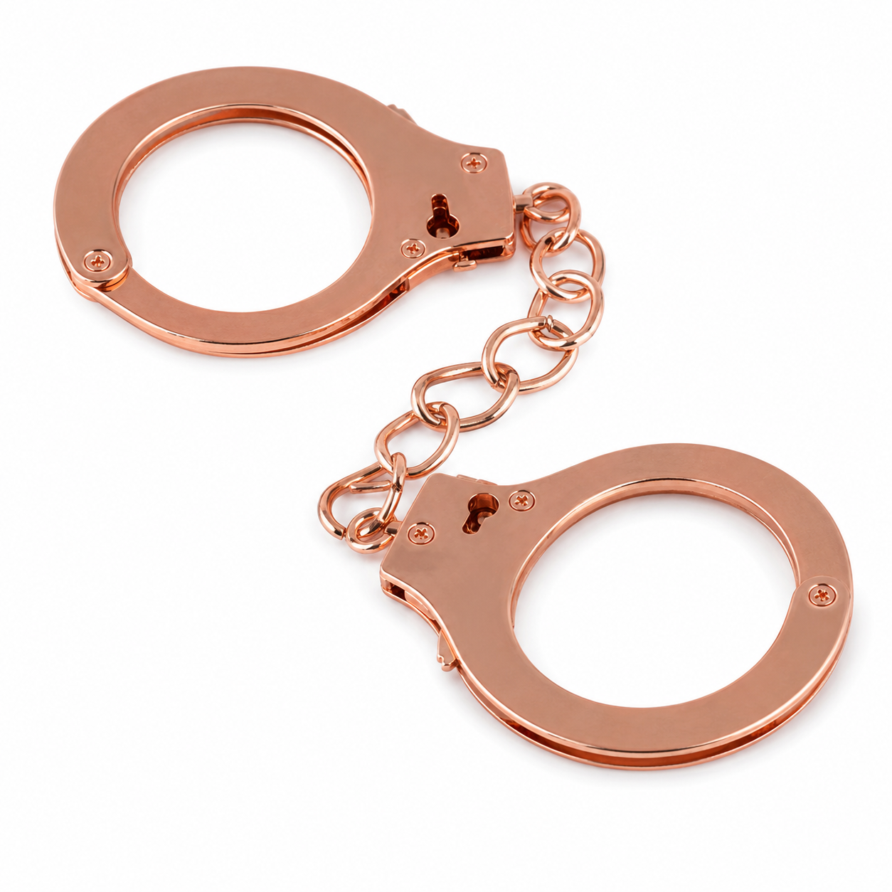 Luxure by Mr.&Mrs. – metalowe kajdanki Rose Gold