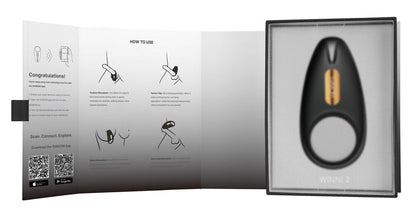 SVAKOM Winni 2 – wibrujący pierścień na penisa z aplikacją i pilotem