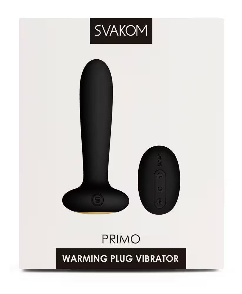 Korek analny silikon Svakom 12 cm podgrzewany