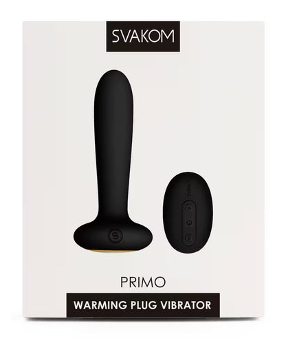 Korek analny silikon Svakom 12 cm podgrzewany