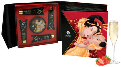 Zestaw 5 produktów – Geisha's Secret Kit Strawberry Sparkling Wine