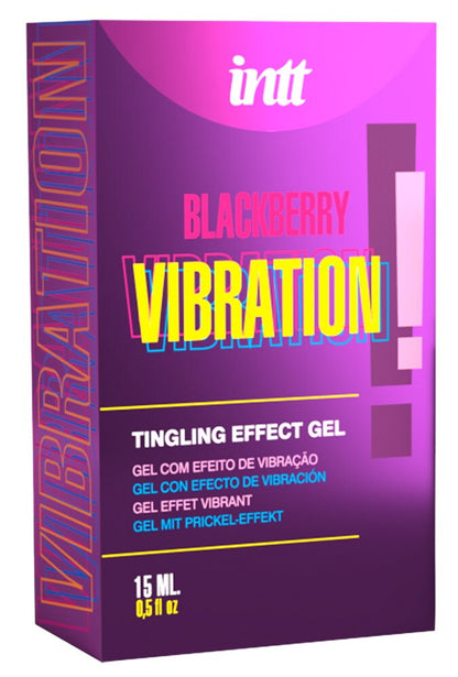 Żel intymny stymulujący VIBRATION JEŻYNA  mrowienie pulsowanie rozgrzewający 15 ml