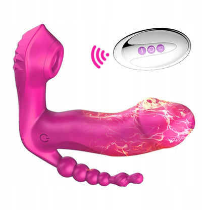 WIBRATOR 2w1 podgrzewany korek analny stymulacja