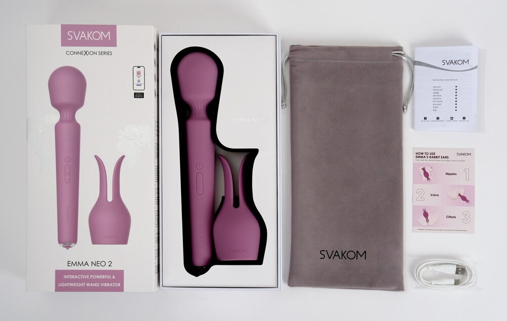 SVAKOM Emma Neo 2 Pink – inteligentny masażer z funkcją podgrzewania i sterowaniem aplikacją