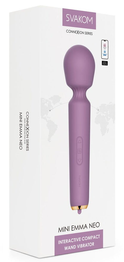 SVAKOM Mini Emma Neo – inteligentna, interaktywna różdżka masująca z aplikacją