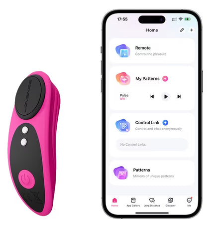 Lovense Ferri – Wibrator do Majtek Sterowany Aplikacją Bluetooth, Zdalne Sterowanie, Wodoodporny