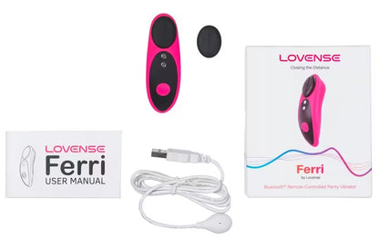 Lovense Ferri – Wibrator do Majtek Sterowany Aplikacją Bluetooth, Zdalne Sterowanie, Wodoodporny
