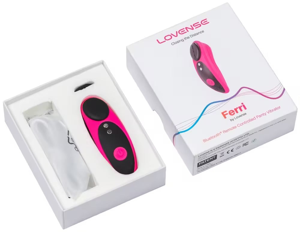 Lovense Ferri – Wibrator do Majtek Sterowany Aplikacją Bluetooth, Zdalne Sterowanie, Wodoodporny