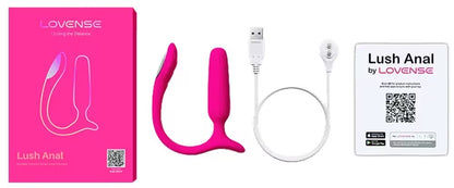 Lovense Lush Anal – Wibrujący Korek Analny Sterowany Aplikacją Bluetooth, Wodoodporny