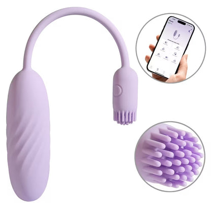 SVAKOM Plume – Masażer Bullet z Elastyczną Końcówką, 7 Trybów, USB-C, Wodoodporny