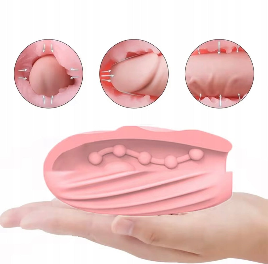 Masturbator Jajko Dla Mężczyzn | Rozciągliwy | Wodoodporny | 3 Tekstury