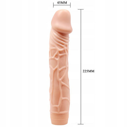 DILDO jak PENIS wibrator MEGA DUŻY żylasty realistyczny twardy