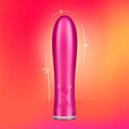 Durex 2w1 wibrator damski ze stymulującą końcówką ładowany przez USB różowy