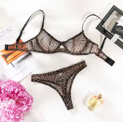 Leopard Set – Zmysłowa bielizna, która rozpala zmysły