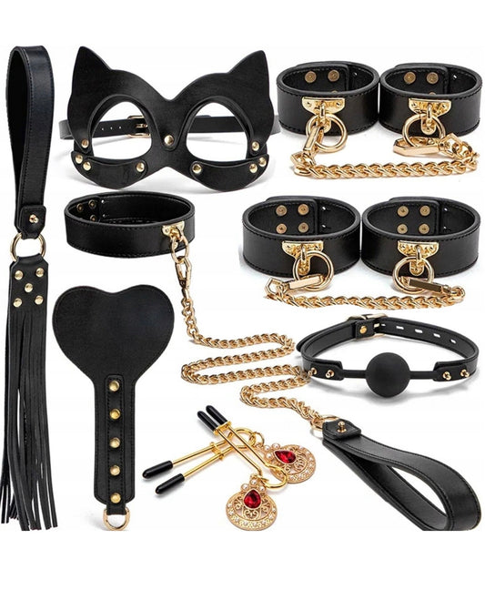 Zestaw BDSM Premium 15w1 – Elegancka Gra Dla Dwojga
