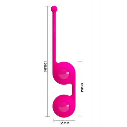 Silikonowe Kulki Gejszy Pretty Love Kegel Tighten Up III | Trening Kegla | CE