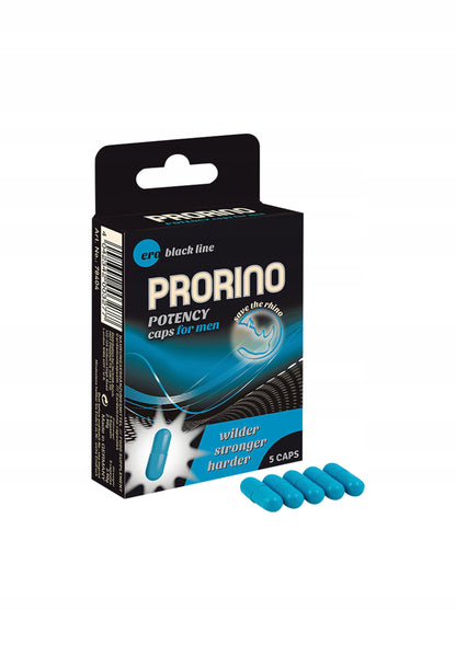 Kapsułki na potencję Ero Prorino Potency 5 szt. erekcja wzwód tabletki