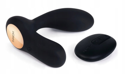 Korek analny ABS Svakom masażer prostaty + pilot MOC WIBRACJI