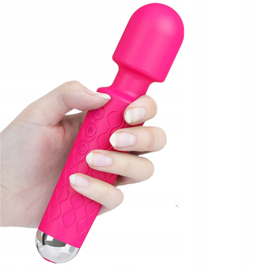 NOWOCZESNY różowy masażer MAGIC WAND WIBRATOR