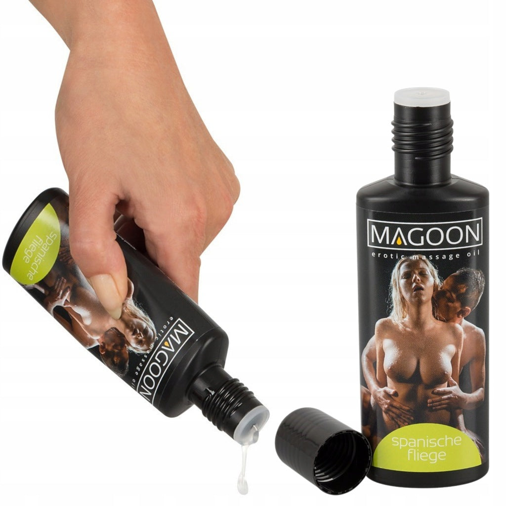 Olejek do masażu Magoon 100 ml hiszpańska mucha masaż erotyczny afrodyzjak