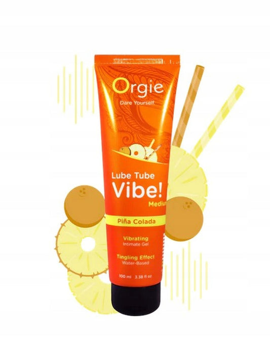 Orgie lubrykant jadalny Lube Tube Vibe! Medium Pina Colada 100ml
