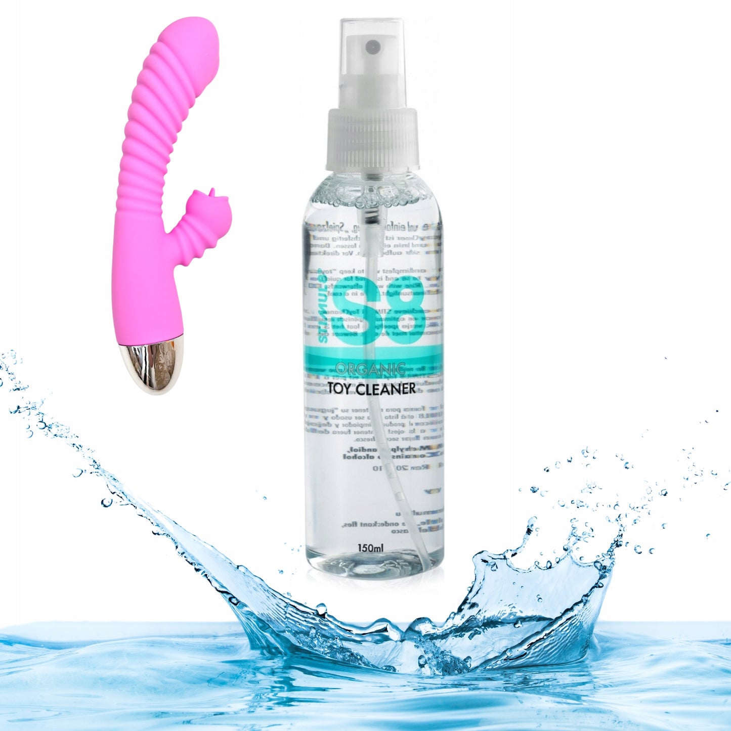 SPRAY DO CZYSZCZENIA GADŻETÓW EROTYCZNYCH 150 ML wodny