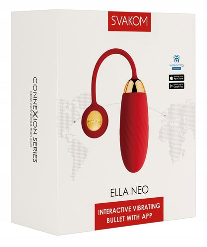 WIBRATOR JAJECZKO WIBRUJĄCE STEROWANE SVAKOM ELLA NEO