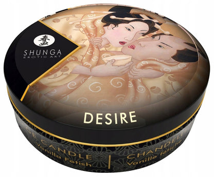 Świeca do masażu Shunga Erotic Art waniliowa 30 ml pięknie pachnie
