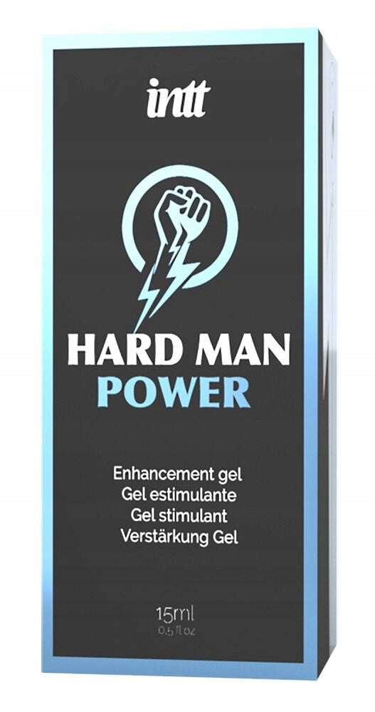 ŻEL STYMULUJĄCY DLA MĘŻCZYZN - INTT HARD MAN POWER POWERFULL większe libido