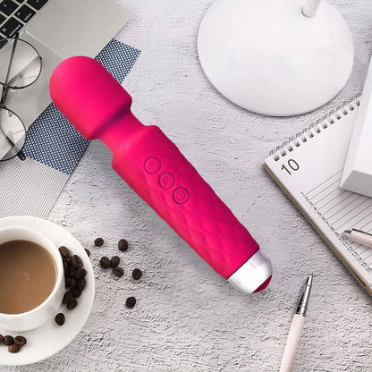 NOWOCZESNY różowy masażer MAGIC WAND WIBRATOR