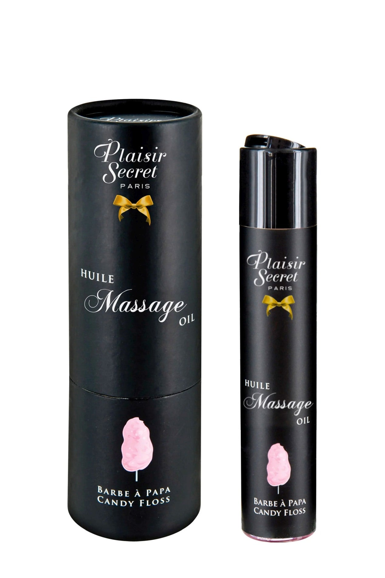 Olejek do masażu Plaisir Secret – Wata Cukrowa | Jadalny | 59 ml