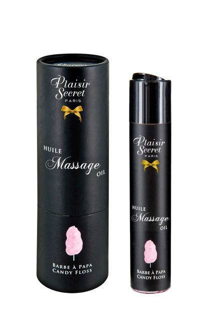 Olejek do masażu Plaisir Secret – Wata Cukrowa | Jadalny | 59 ml