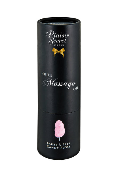 Olejek do masażu Plaisir Secret – Wata Cukrowa | Jadalny | 59 ml