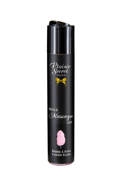 Olejek do masażu Plaisir Secret – Wata Cukrowa | Jadalny | 59 ml