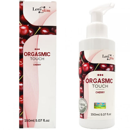 Orgasmic Touch Cherry – Żel do Masażu Erotycznego Wiśniowy 150 ml