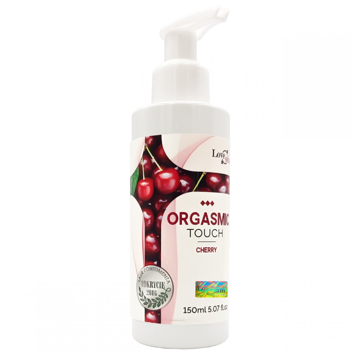Orgasmic Touch Cherry – Żel do Masażu Erotycznego Wiśniowy 150 ml