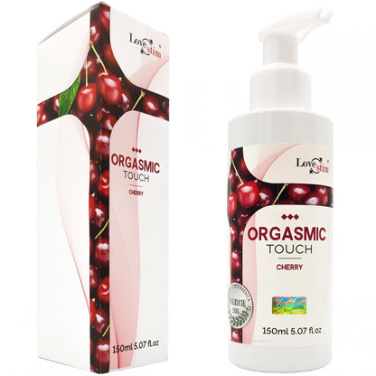 Orgasmic Touch Cherry – Żel do Masażu Erotycznego Wiśniowy 150 ml