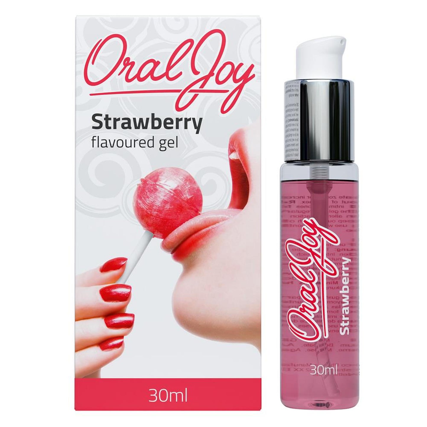Żel Oral Joy Strawberry – aromatyczny żel do seksu oralnego o smaku truskawki