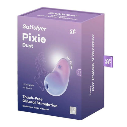 Satisfyer Pixie Dust – bezdotykowy stymulator łechtaczki z falami ciśnienia i wibracjami, wodoodporny, silikonowy