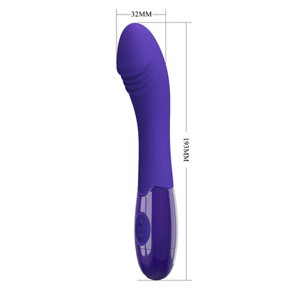 Pretty Love Elemental Youth – Wibrator Punkt G | 30 Trybów | USB | Fioletowy
